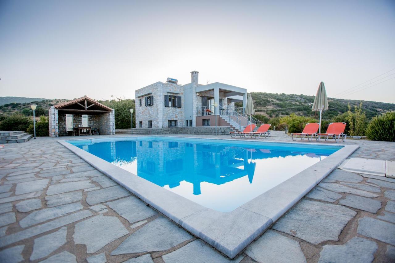 Raise Luxury Villas With A Great Sea View Of Astros Orini Meligou Exterior photo