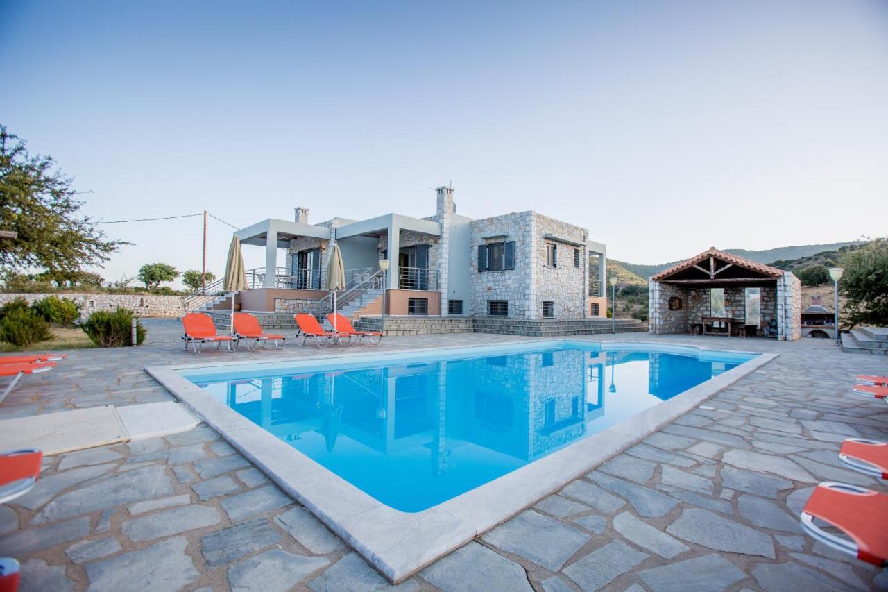 Raise Luxury Villas With A Great Sea View Of Astros Orini Meligou Exterior photo