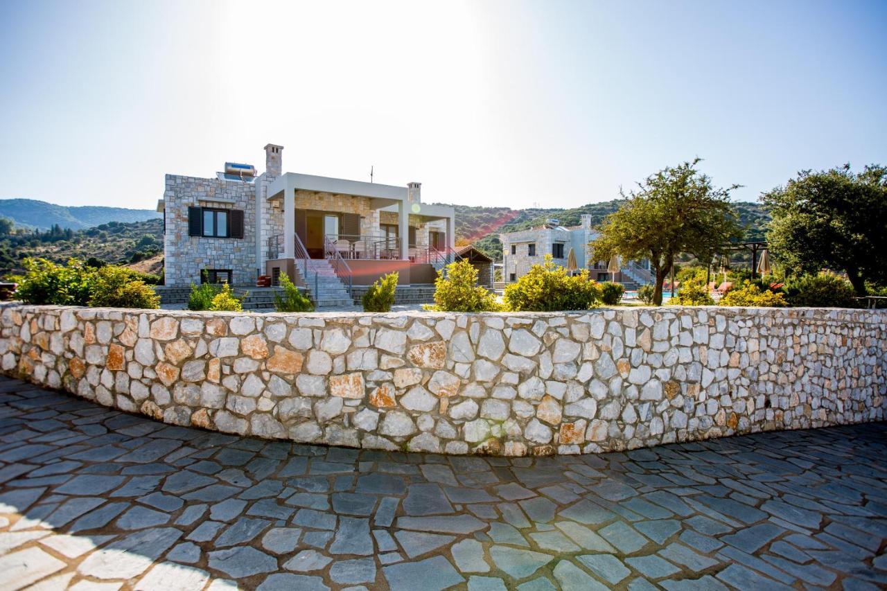 Raise Luxury Villas With A Great Sea View Of Astros Orini Meligou Exterior photo