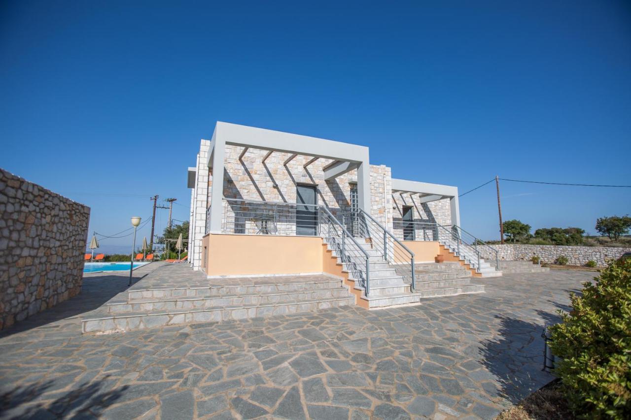 Raise Luxury Villas With A Great Sea View Of Astros Orini Meligou Exterior photo